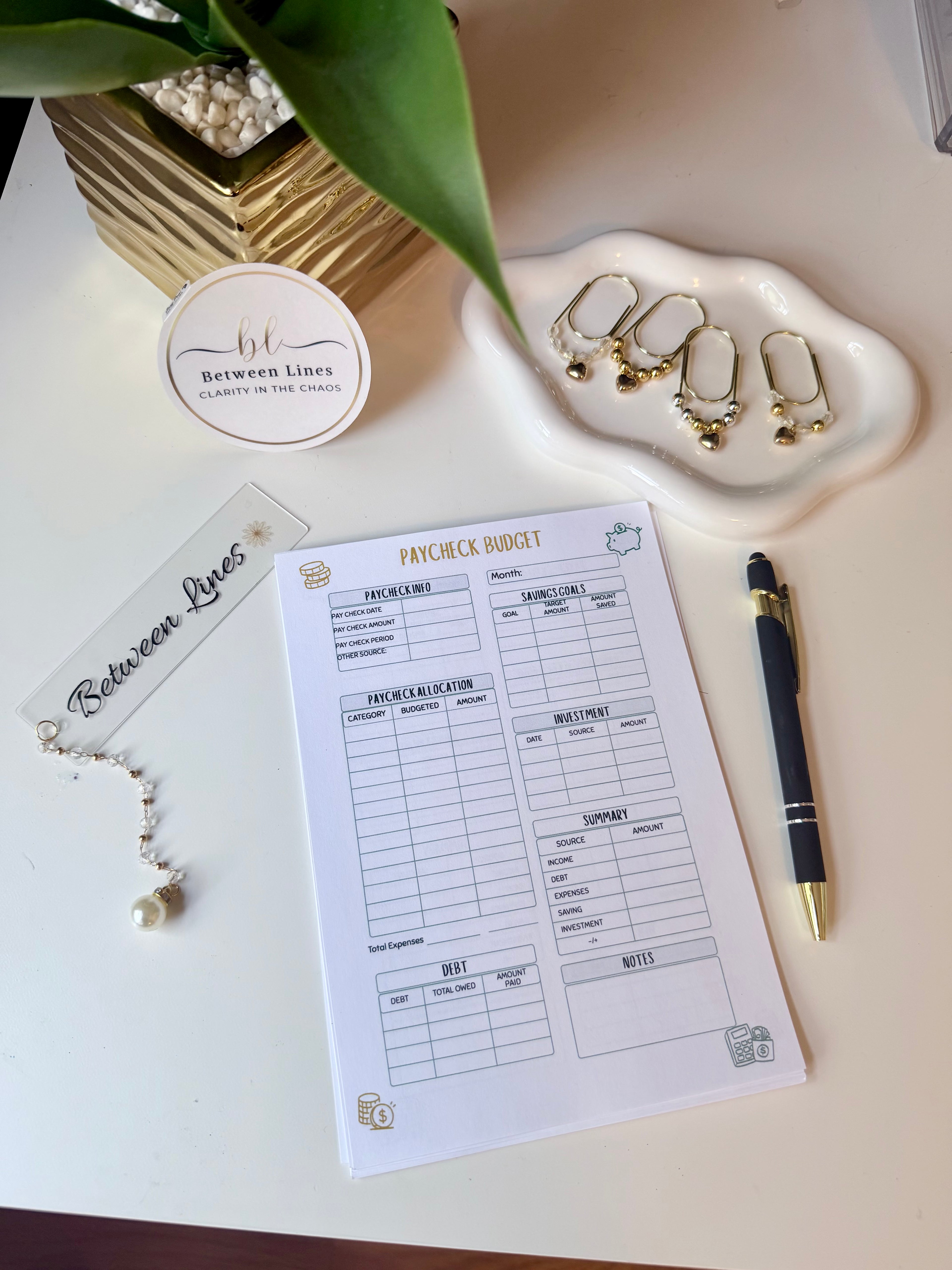 Planner Inserts — Planning Pages