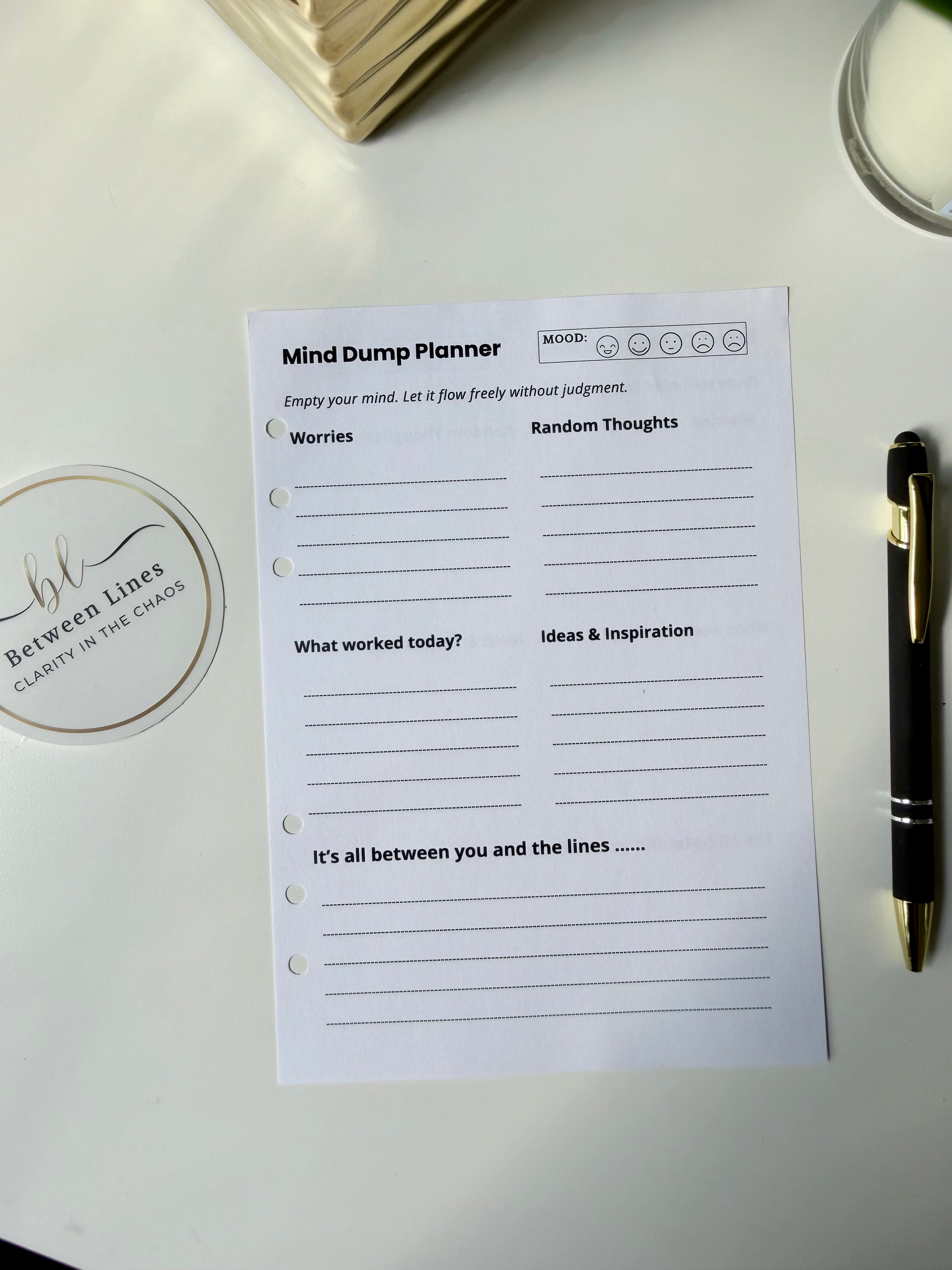 Planner Inserts — Specialty Pages