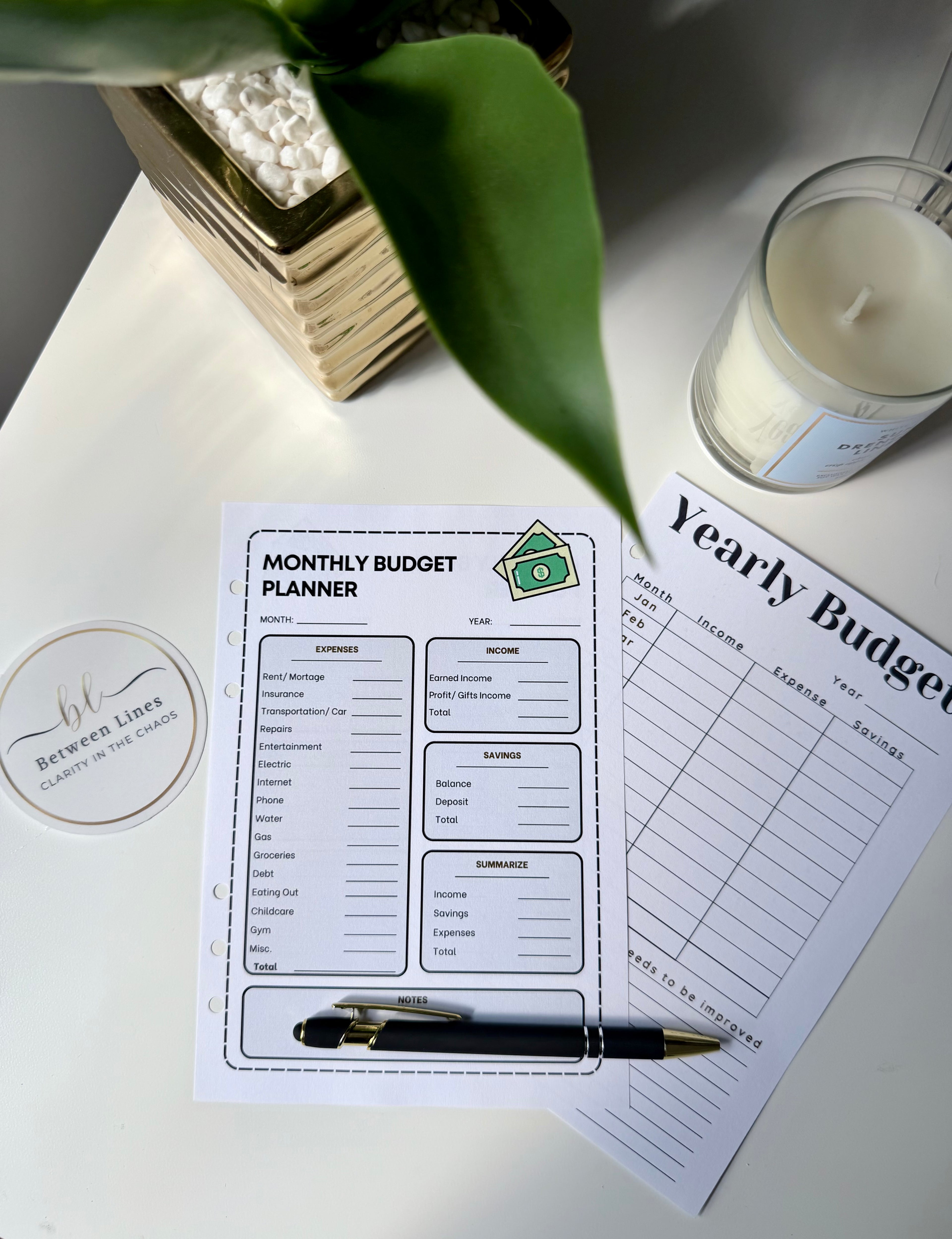Planner Inserts — Specialty Pages